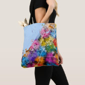 Dubai UAE Stadsplattegrond Tote Bag (Dichtbij)