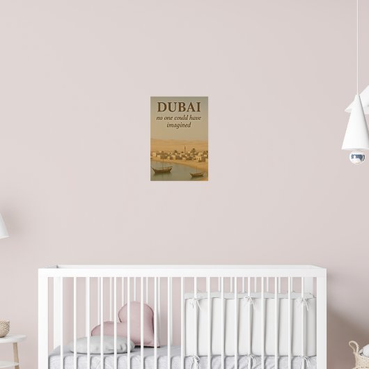 Dubai: Unimaginable Origins Poster (Kinderkamer 2)