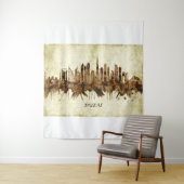 Dubai United Arab Emirates Cityscape Wandkleed (In situ)