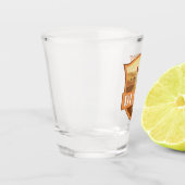 Dubai United Arab Emirates Desert Safari Retro Shot Glas (Links)
