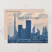 Dubai United Arab Emirates Postcard Briefkaart (Voorkant / Achterkant)