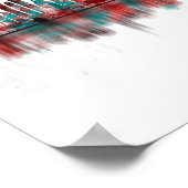 Dubai United Arab Emirates Skyline Poster (Hoek)