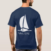 Dubai, VAE - Boot T-shirt (Achterkant)