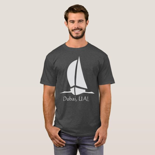 Dubai, VAE - Boot T-shirt (Voorkant volledig)