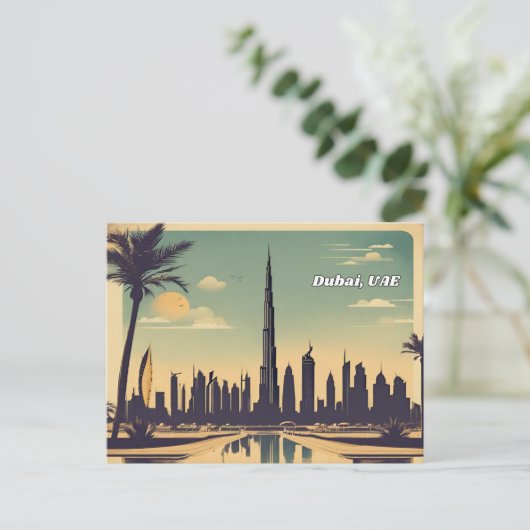 Dubai, VAE Briefkaart (Staand voorkant)