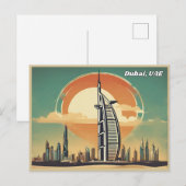 Dubai VAE Briefkaart (Voorkant / Achterkant)