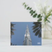 Dubai VAE Burj Khalifa Briefkaart (Staand voorkant)