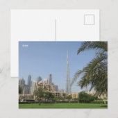 Dubai VAE Feestdagenkaart (Voorkant / Achterkant)