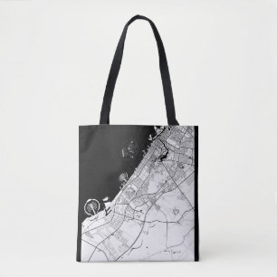 Dubai VAE Kaart Tote Bag