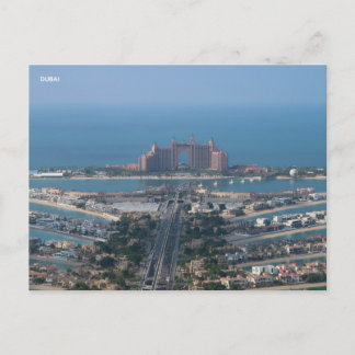 Dubai VAE Palm View Feestdagenkaart