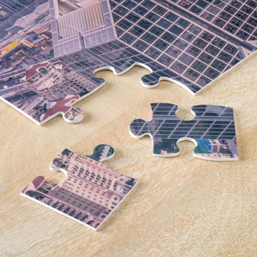 Dubai Verenigde Arabische Emiraten Azië Burj Khali Legpuzzel (Zijkant)