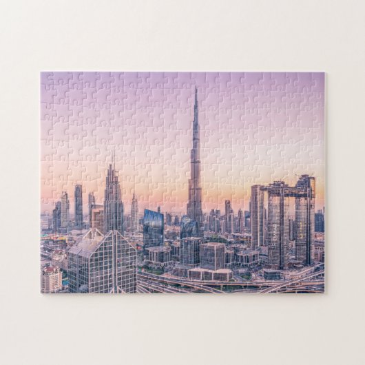 Dubai Verenigde Arabische Emiraten Azië Burj Khali Legpuzzel (Horizontaal)