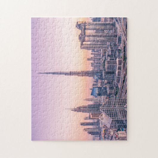 Dubai Verenigde Arabische Emiraten Azië Burj Khali Legpuzzel (Verticaal)