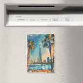 Dubai Verenigde Arabische Emiraten Burj Khalifa ku Magneet (Insitu (Vaatwasser))