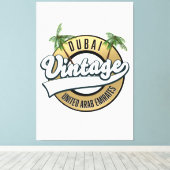 Dubai  Verenigde Arabische Emiraten Canvas Afdruk (Insitu (Houten vloer))