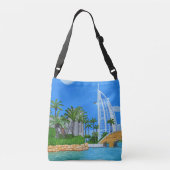 Dubai, Verenigde Arabische Emiraten Crossbody Tas (Achterkant)