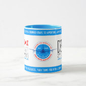 Dubai, Verenigde Arabische Emiraten elegant Mok (Midden)