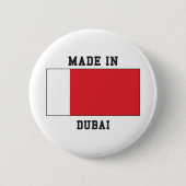 Dubai, Verenigde Arabische Emiraten Ronde Button 5,7 Cm (Voorkant)