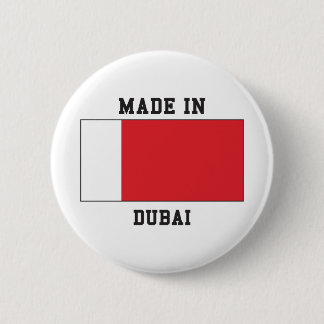 Dubai, Verenigde Arabische Emiraten Ronde Button 5,7 Cm