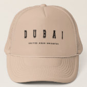 Dubai Verenigde Arabische Emiraten Trucker Pet (Voorkant)