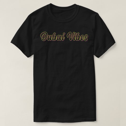 Dubai Vibes Premium T-shirt (Design voorkant)
