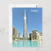 Dubai Vintage Travel Tourism and Briefkaart (Voorkant / Achterkant)