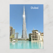 Dubai Vintage Travel Tourism and Briefkaart (Voorkant)