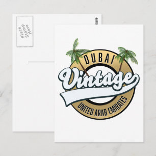 Dubai Vintage Verenigde Arabische Emiraten  Briefkaart