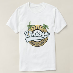Dubai Vintage Verenigde Arabische Emiraten T-shirt