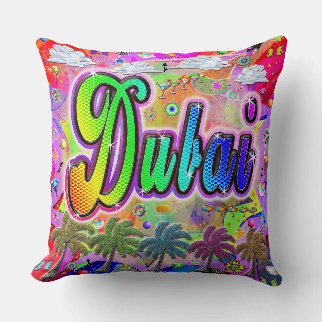 Dubai Vista Express-kussen Kussen (Voorkant)