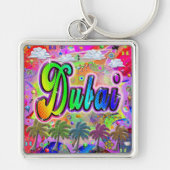 Dubai Vista Express-Sleutelhanger Sleutelhanger (Voorkant)