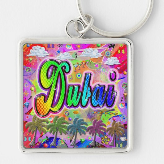 Dubai Vista Express-Sleutelhanger Sleutelhanger (Voorkant)
