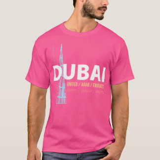 Dubai, waar dromen de lucht raken t-shirt