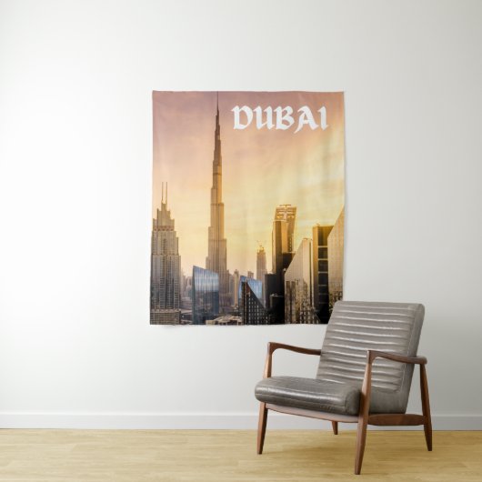 Dubai wandkleed (In situ)
