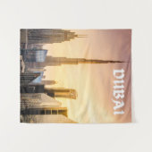 Dubai wandkleed (Voorkant (horizontaal))