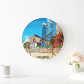 Dubai - Wandklok (Huis)