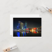 Dubai wenskaart! kaart (Voorkant / Achterkant in situ)