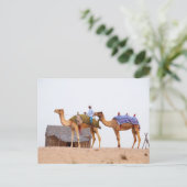 Dubai woestijn briefkaart (Staand voorkant)