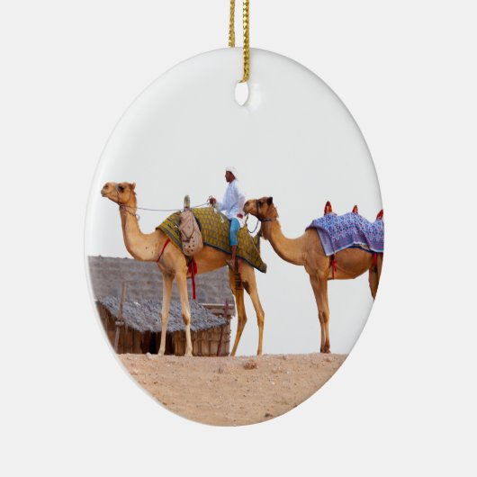 Dubai woestijn keramisch ornament (Rechts)