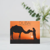 Dubai-woestijn, VAE Reisansichtkaart Briefkaart (Staand voorkant)