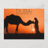 Dubai-woestijn, VAE Reisansichtkaart Briefkaart (Voorkant)