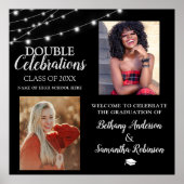 Dubbel 2 Welkomstwoord van het Foto-Afstuderen Poster (Voorkant)