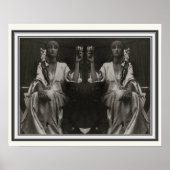 Dubbel Afbeelding Alphonse Mucha Poster 16 x 20 (Voorkant)