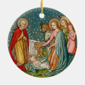 Dubbel Afbeelding/DIY backStarry Heavens (VVP 003) Keramisch Ornament (Achterkant)