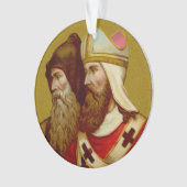 Dubbel Afbeelding SS. Cyril & Methodius (M 001) Ac Ornament (voorkant)