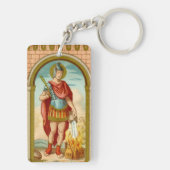 Dubbel Afbeelding St. Florian of Lorch (BK 32) Sleutelhanger (achterkant)