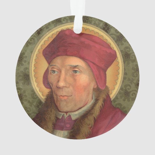 Dubbel Afbeelding St. John Fisher (SAU 025) CircAc Ornament (achterkant)