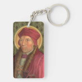 Dubbel Afbeelding St. John Fisher (SAU 025) Sleutelhanger (achterkant)