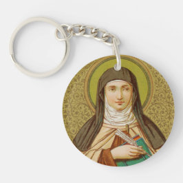 Dubbel Afbeelding St. Teresa van Avila (SNV 27) Sleutelhanger