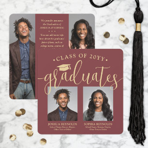 Dubbel Afstuderen 2 Afstudeerders 4 Foto's Bourgog Aankondiging